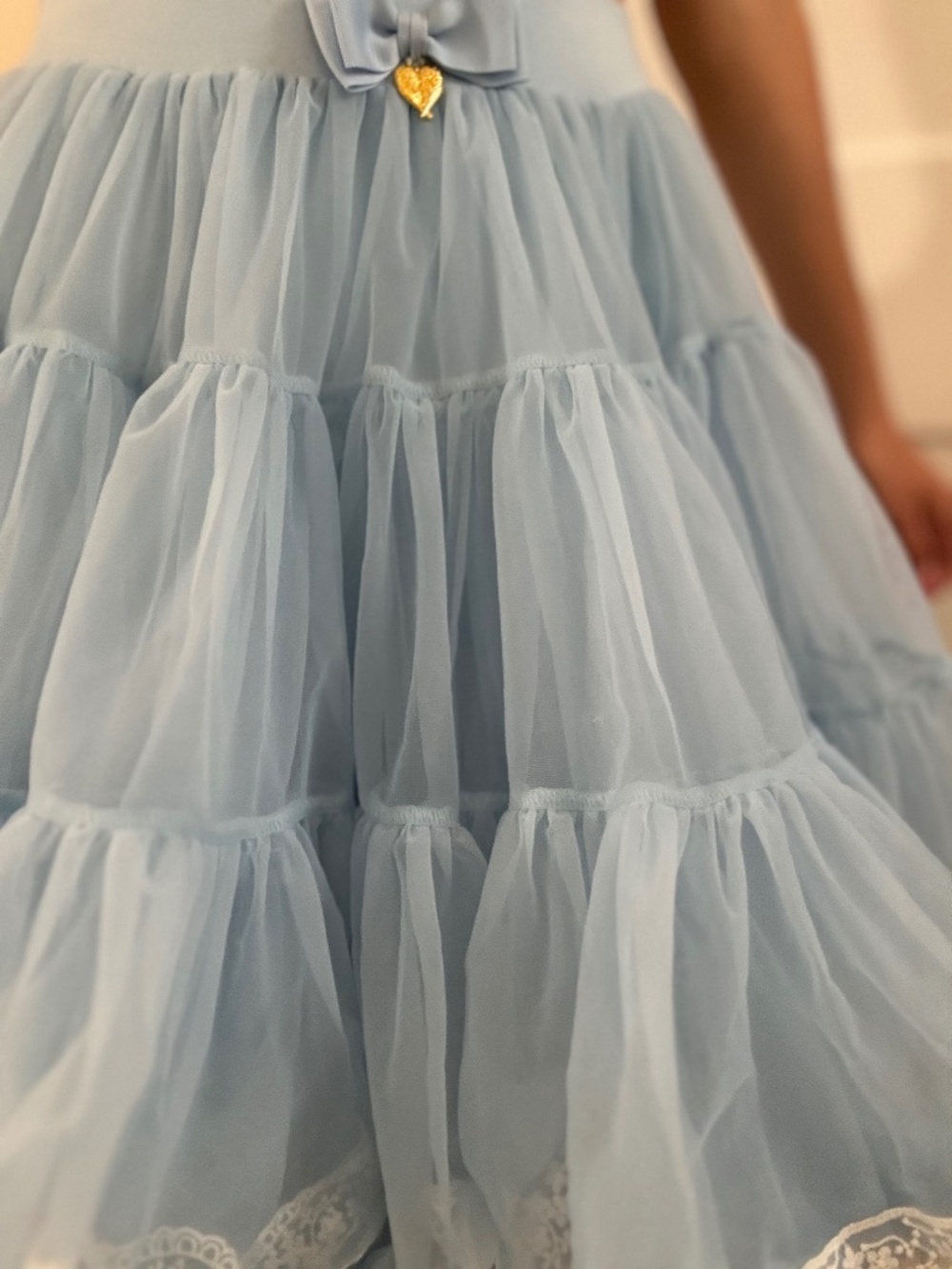 Angels Face light blue tulle tutu